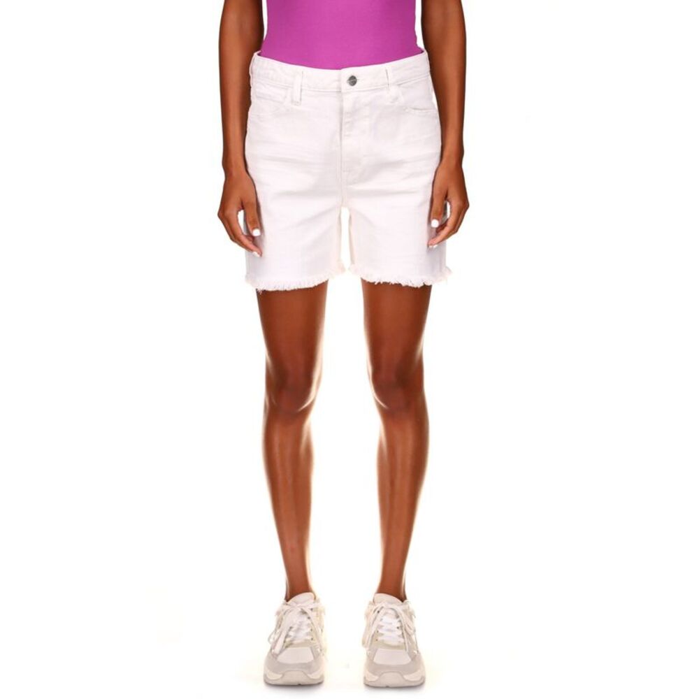 Sanctuary Denim Cutoff Shorts In White 25